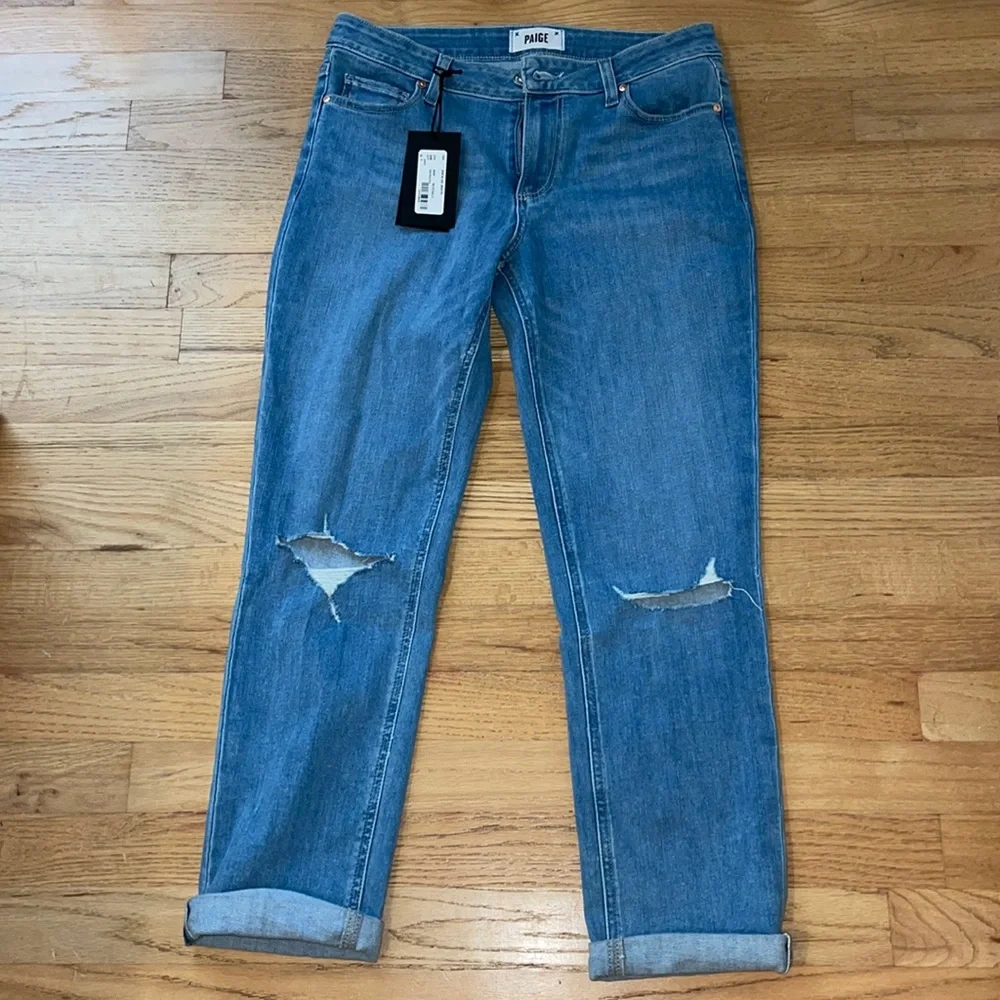 Paige Brigitte Ratatouille boyfriend skinny jeans size 26 - Picture 2 of 8